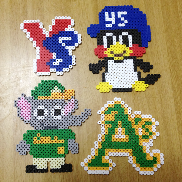 アイロンビーズ つば九郎 ストンパー